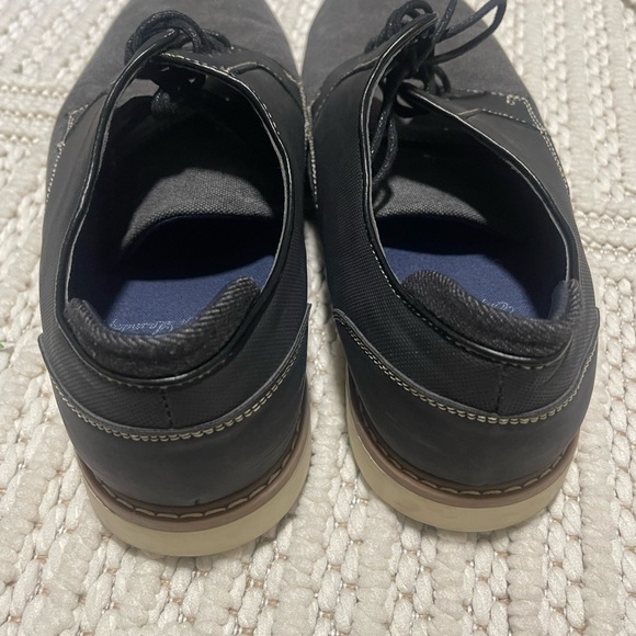 English Laundry Black and Gray Men's Oxfords - Picture 4 of 5